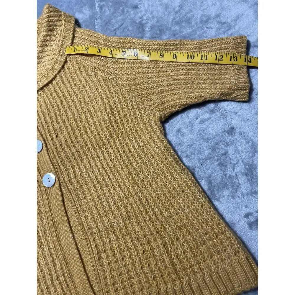 Vintage Dress Barn Gold Sweater Womens size XL